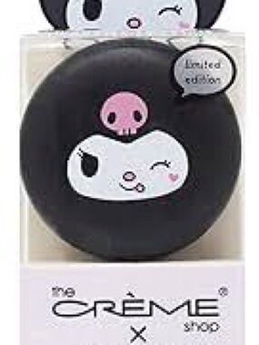 The Crème Shop Kuromi Limited Edition Makeup Sponge - Black & Pink